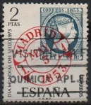 Stamps Spain -  Dia mundial d´sello 1973 ( Fechador d´Madrid)