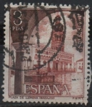 Stamps Spain -  Plaza dl Llerena (Badajoz)