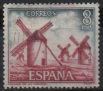 Stamps : Europe : Spain :  Molinos d´l´Mancha