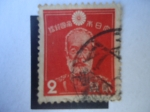 Stamps Japan -  General, Nogi Maresuke (1842-1912) Serie regular-1 St Showa (1937/40)