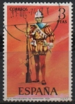 Stamps Spain -  Arcabucero d´Infanteria