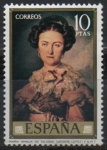 Stamps Spain -  Maria Amalia d´Sajonia