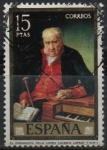 Stamps : Europe : Spain :  El organista Felix Lopez