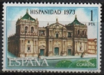 Stamps Spain -  Hispanidad Nicaragua (Catedral d´Leon)
