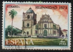 Stamps Spain -  Hispanidad Nicaragua (Iglesia d´Subtiava)