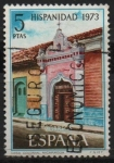 Stamps Spain -  Hispanidad Nicaragua (Casa Colonial)