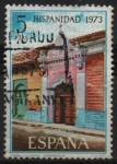 Stamps Spain -  Hispanidad Nicaragua (Casa Colonial)