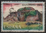 Stamps : Europe : Spain :  Hispanidad Nicaragua (Castillo dl Rio San Juan)