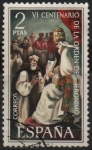 Stamps Spain -  VI centenario d´l´orden d´ San Geronimo