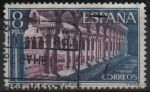 Stamps Spain -  Monasterio d´Santo Domingo dl Silos (Claustro)