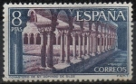 Stamps Spain -  Monasterio d´Santo Domingo dl Silos (Claustro)