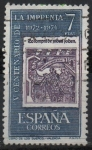 Stamps : Europe : Spain :  V Centenario d´l´Imprenta (Ilustracion d´libro d´l´sueños)