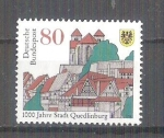 Stamps Germany -  Quedinburg Y1597