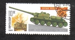 Stamps : Europe : Russia :  Vehículos blindados de la segunda guerra mundial.