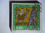Stamps Israel -  Isaac - Los Profetas de la Biblia - Año Nuevo Judío.