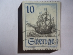 Stamps : Europe : Sweden :  Nave de Guerra: Svent Skepp - Sello de Guerra - Serie:1967/70