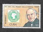 Stamps Cuba -  3220 - 150 Anviersario del Primer Sello Postal