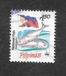 Sellos de Asia - Filipinas -  Yt1982 - Peces Nacionales