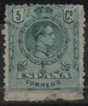 Stamps Spain -  Alfonso XIII