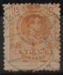 Stamps Spain -  Alfonso XIII