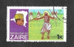 Sellos de Africa - Rep�blica del Congo -  902 - Expedición del Río Zaire