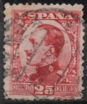 Stamps Spain -  Alfonso XIII