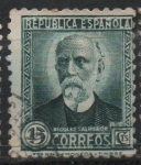 Stamps Spain -  Nicolas Salmeron