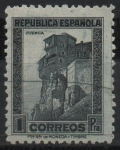 Stamps Spain -  Casas Colgadas (Cuenca)