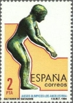 Stamps Spain -  2769 - Juegos Olímpicos Los Ángeles - Saltador de natación