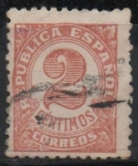 Stamps Spain -  Cifras