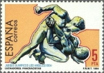 Stamps Spain -  2770 - Juegos Olímpicos Los Ángeles - Luchadores