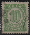Stamps Spain -  Cifras