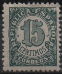 Stamps Spain -  Cifras