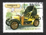 Stamps Benin -  Coches Antiguos