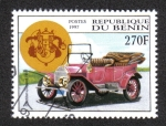 Sellos del Mundo : Africa : Benin : Coches Antiguos