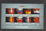 Stamps Austria -  Participantes UEFA 2008: Suiza