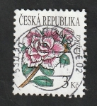 Sellos del Mundo : Europa : Rep�blica_Checa : 502 - Flor azalea