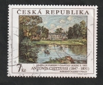 Stamps : Europe : Czech_Republic :  158 - Pintura de Antonin Chittussi