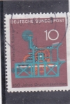 Sellos de Europa - Alemania -  150 aniversario máquina impresora