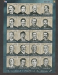 Stamps El Salvador -  Ex Presidente: Gerardo Barrios