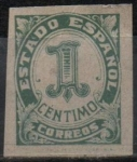 Stamps Spain -  Cifras