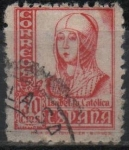 Stamps Spain -  Isabel la Catolica