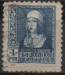 Stamps Spain -  Isabel la Catolica