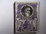 Stamps : Europe : Vatican_City :  Papa,Julio II (1443-1513)-Y el Arquitecto, Donato Brabante (141443-1514) 