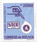 Stamps Bolivia -  Campaña Internacional Anti-Poliomielitis