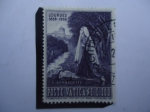 Sellos del Mundo : Europe : Vatican_City : Lourdes (1858-1958) St. Bernadette Soubirous Rezando-Centenario de la 1a. Apareción de la Virgen Mar