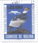 Sellos de America - Bolivia -  Fauna en Peligro