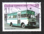 Sellos de America - Cuba -  Transporte Público