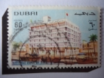 Stamps United Arab Emirates -  Dubai - Banco Nacional de Dubai - Serie:Estructuras y tecnologías.