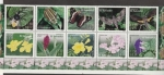 Stamps El Salvador -  Alpinia purpurata